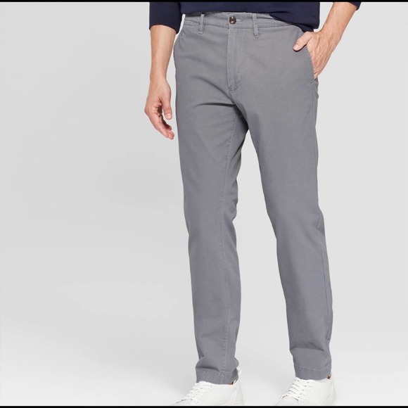 Goodfellow & Co. Dark Grey Slim Fit Hennepin Chino - Picture 2 of 3